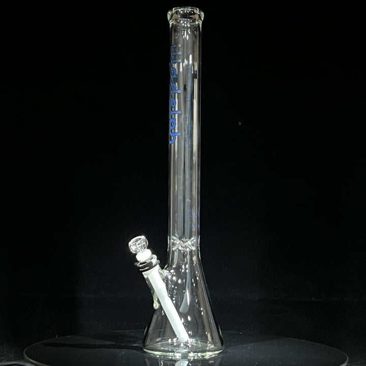 Illadelph Royal Blue Beaker Bong Glass Pipe Illadelph Glass