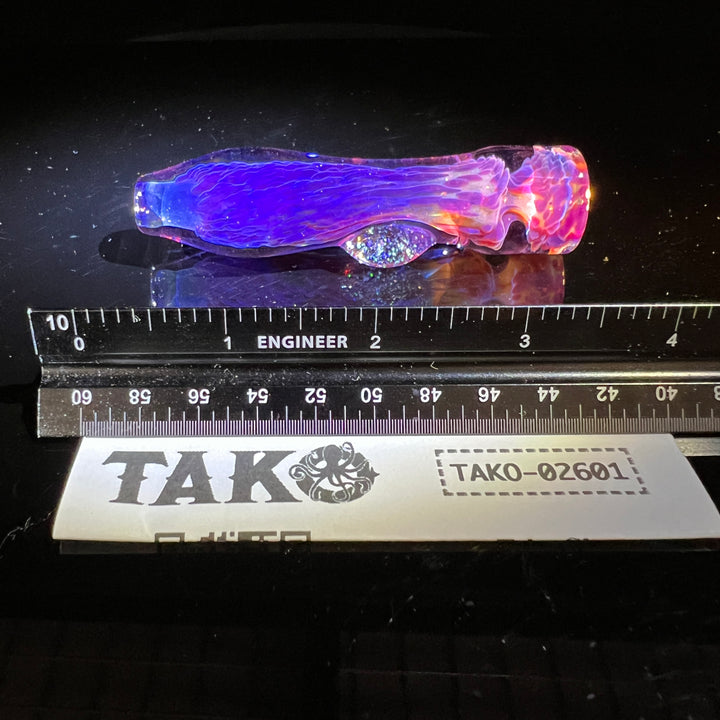 Purple Plasma Chillum Glass Pipe Tako Glass   