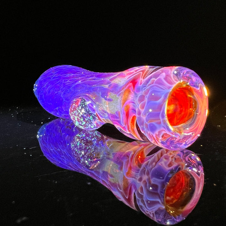 Purple Plasma Chillum Glass Pipe Tako Glass   