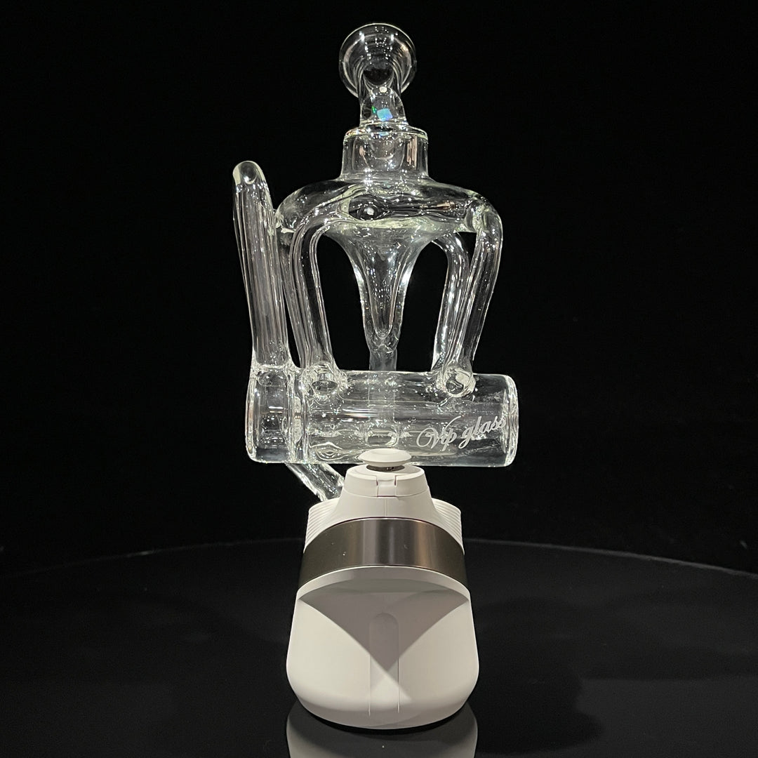 Inline Nautilus Recycler Puffco Peak Top Glass Pipe VIP Glass