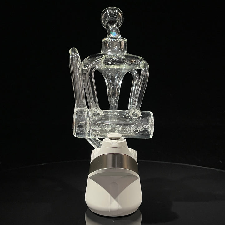 Inline Nautilus Recycler Puffco Peak Top Glass Pipe VIP Glass