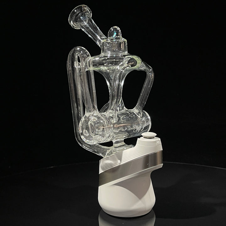 Inline Nautilus Recycler Puffco Peak Top Glass Pipe VIP Glass