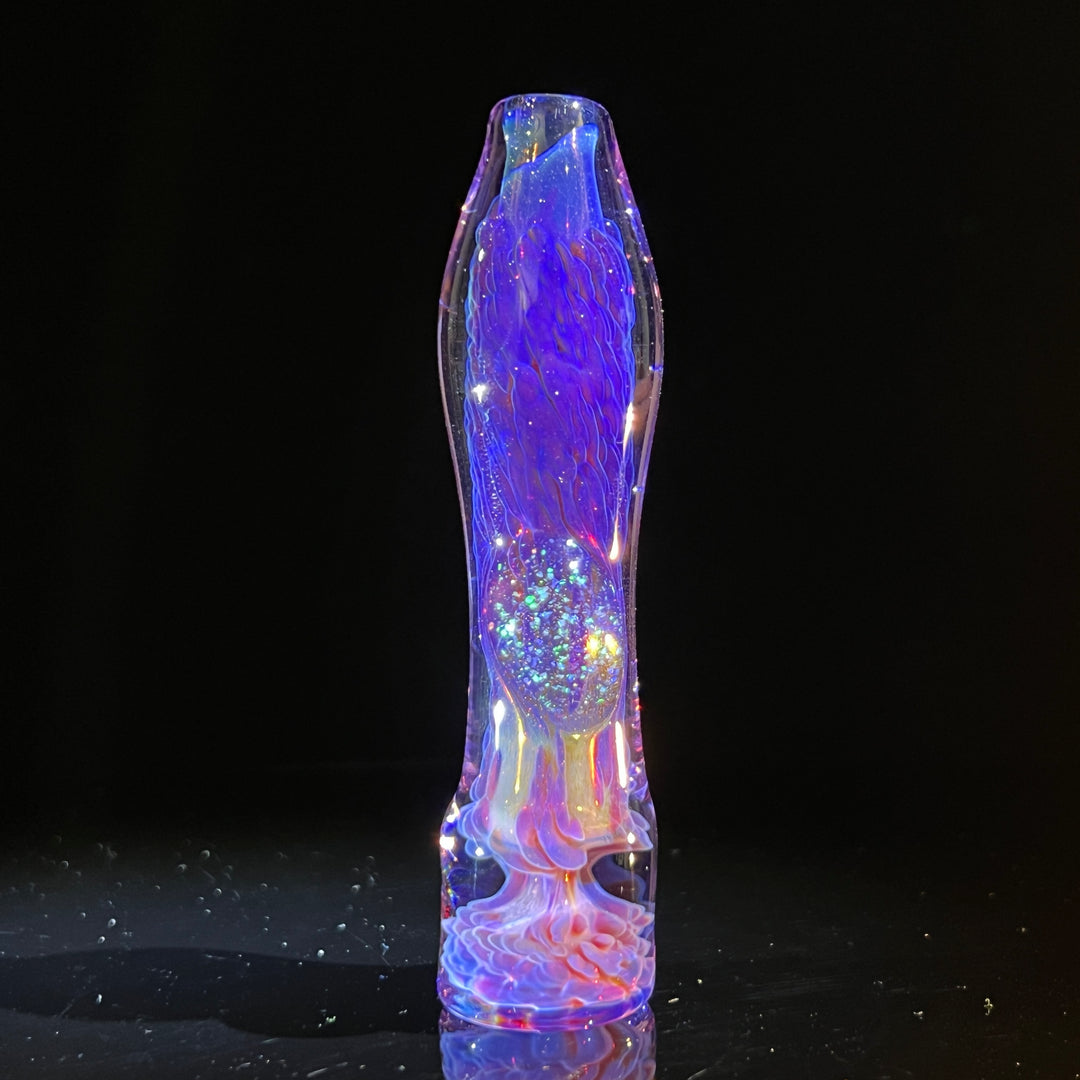 Purple Plasma Chillum Glass Pipe Tako Glass   