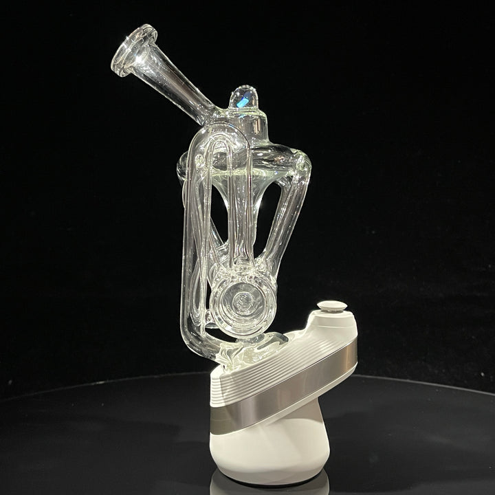 Inline Nautilus Recycler Puffco Peak Top Glass Pipe VIP Glass