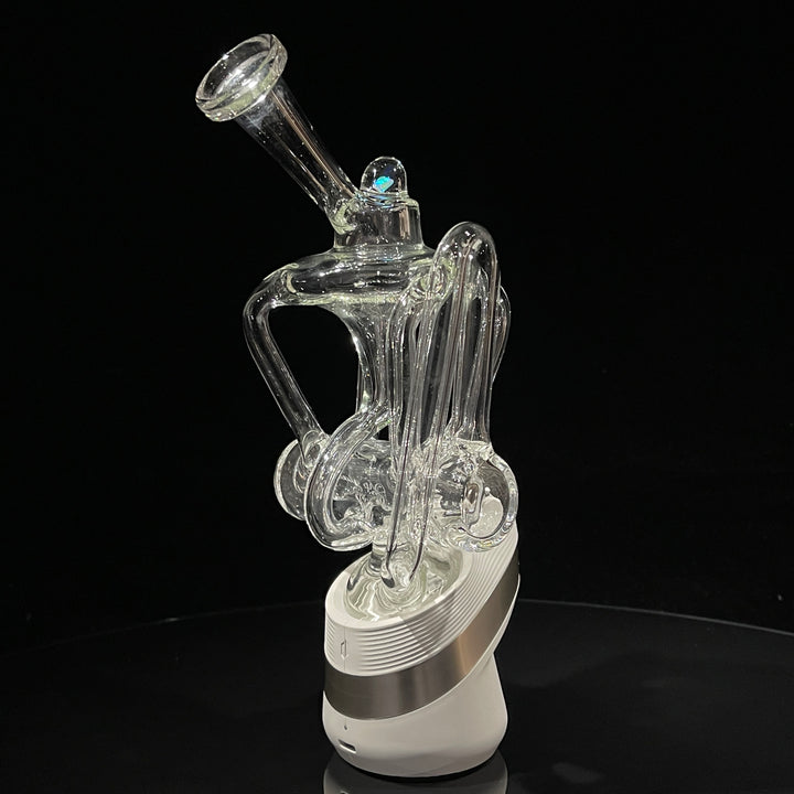 Inline Nautilus Recycler Puffco Peak Top Glass Pipe VIP Glass