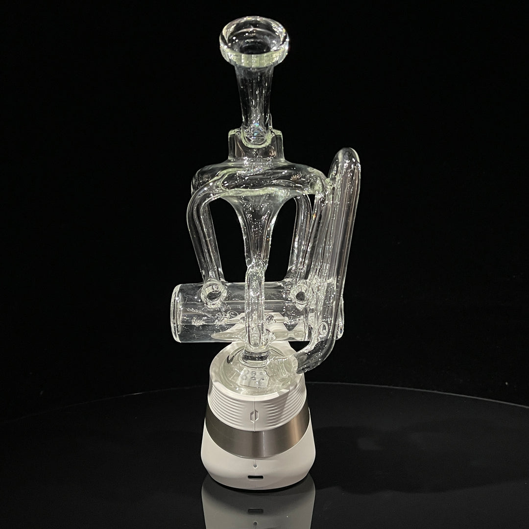 Inline Nautilus Recycler Puffco Peak Top Glass Pipe VIP Glass