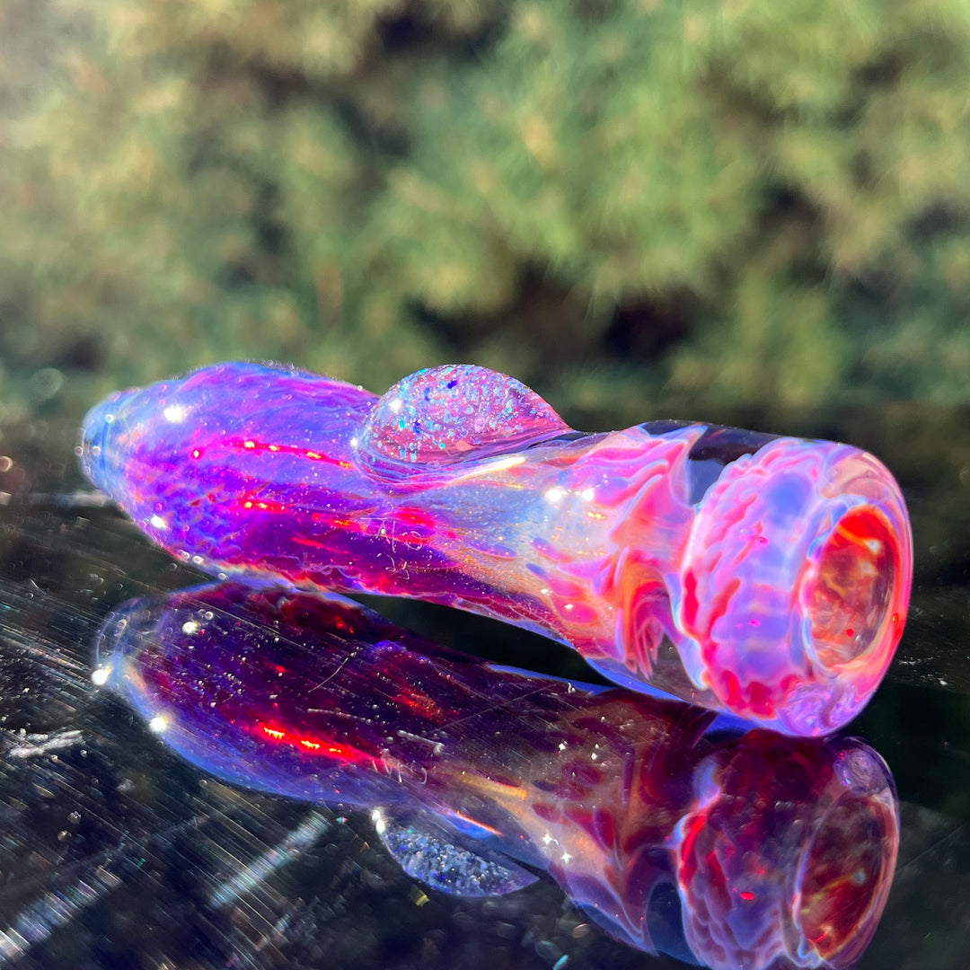 Purple Plasma Chillum Glass Pipe Tako Glass   