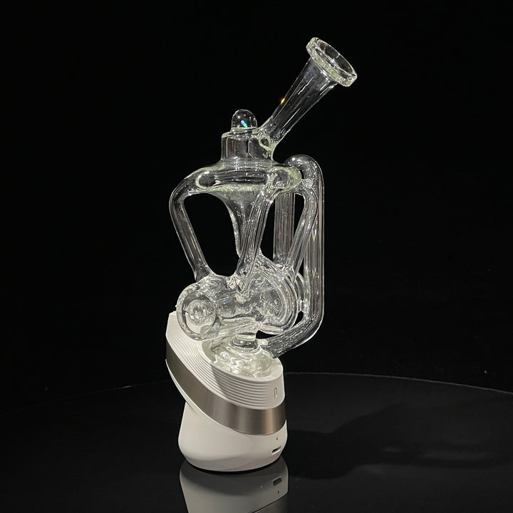 Inline Nautilus Recycler Puffco Peak Top Glass Pipe VIP Glass