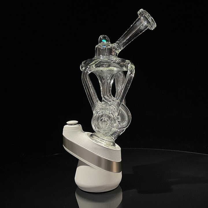 Inline Nautilus Recycler Puffco Peak Top Glass Pipe VIP Glass