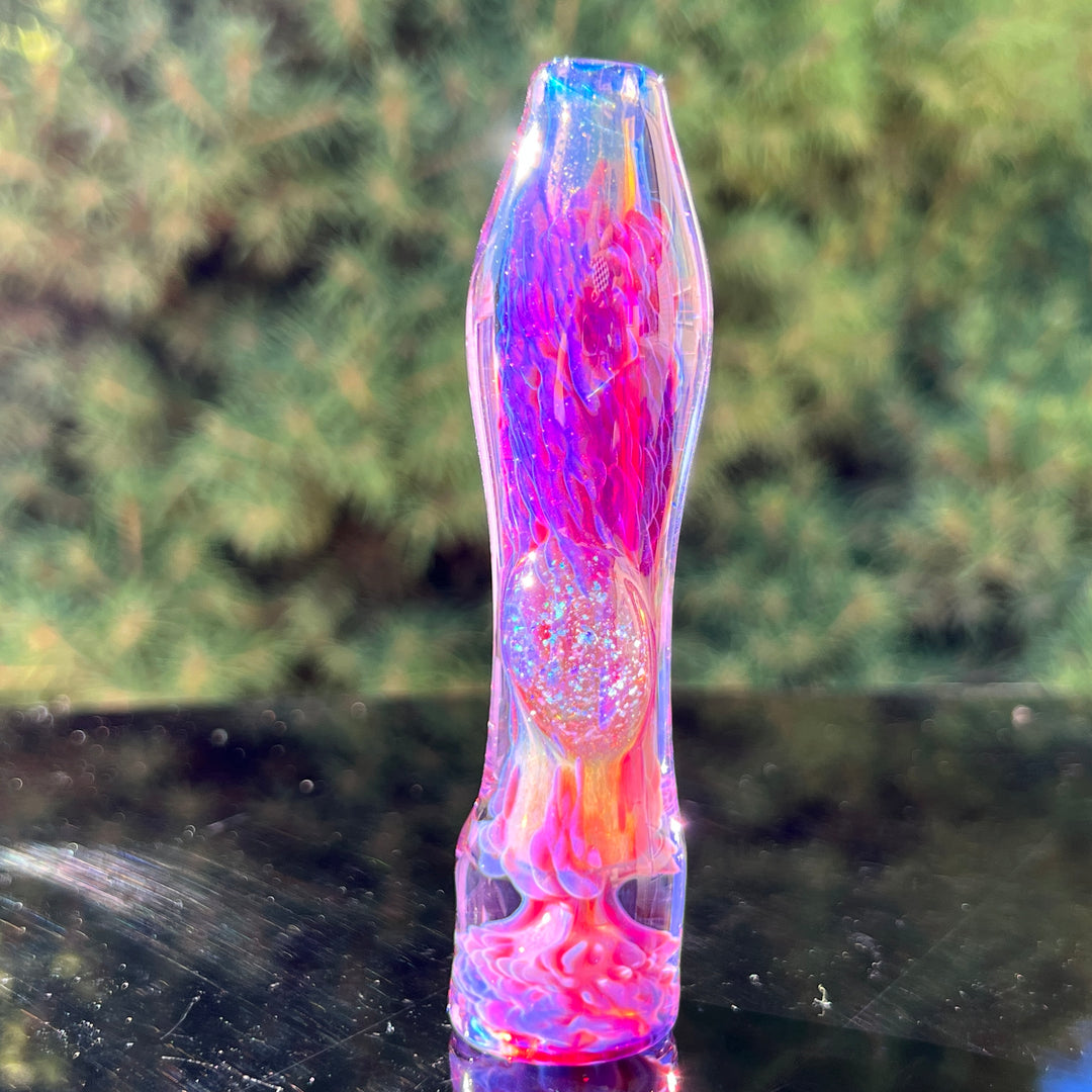 Purple Plasma Chillum Glass Pipe Tako Glass   