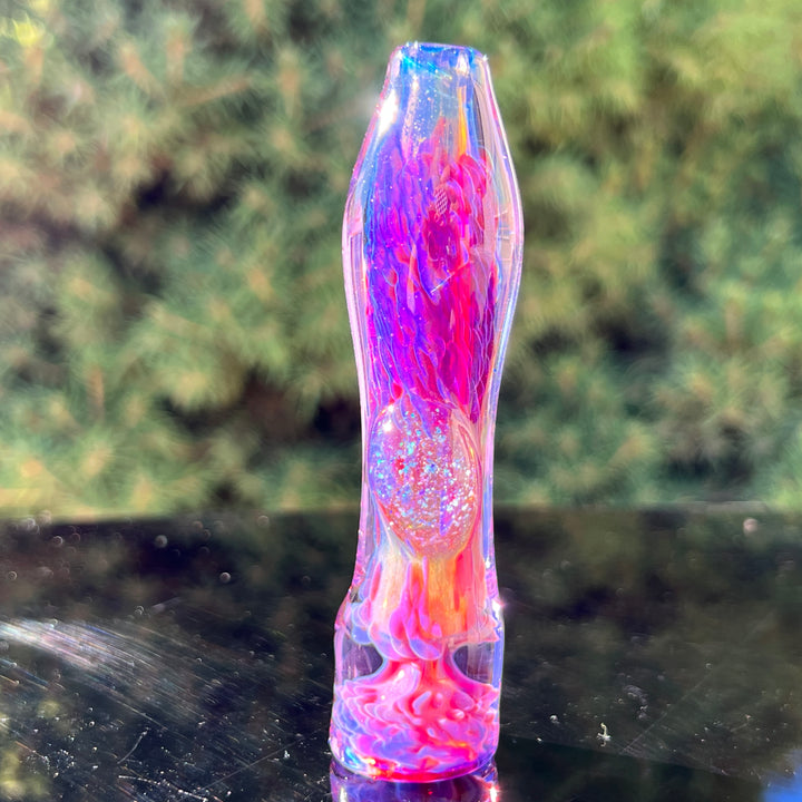 Purple Plasma Chillum Glass Pipe Tako Glass   