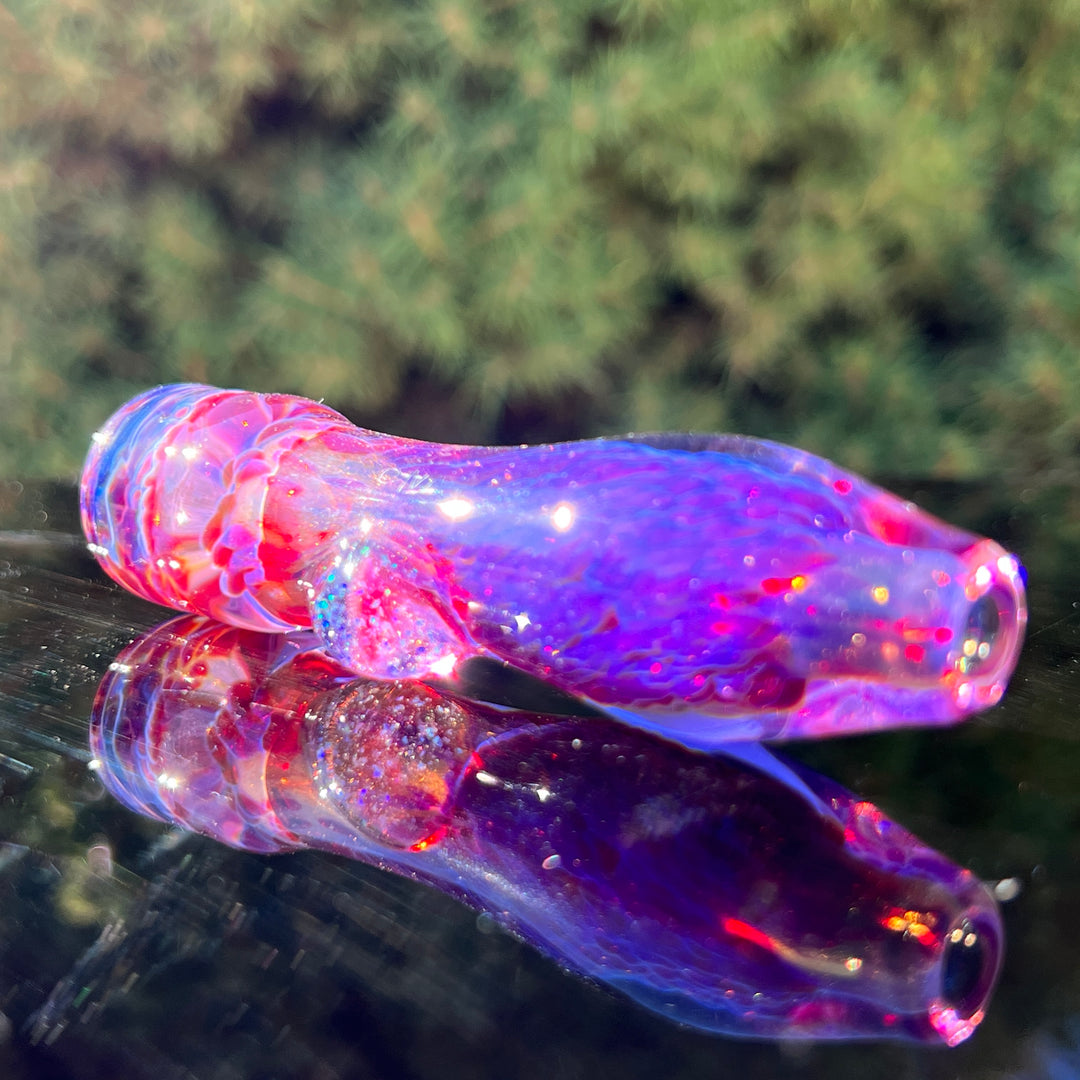 Purple Plasma Chillum Glass Pipe Tako Glass   