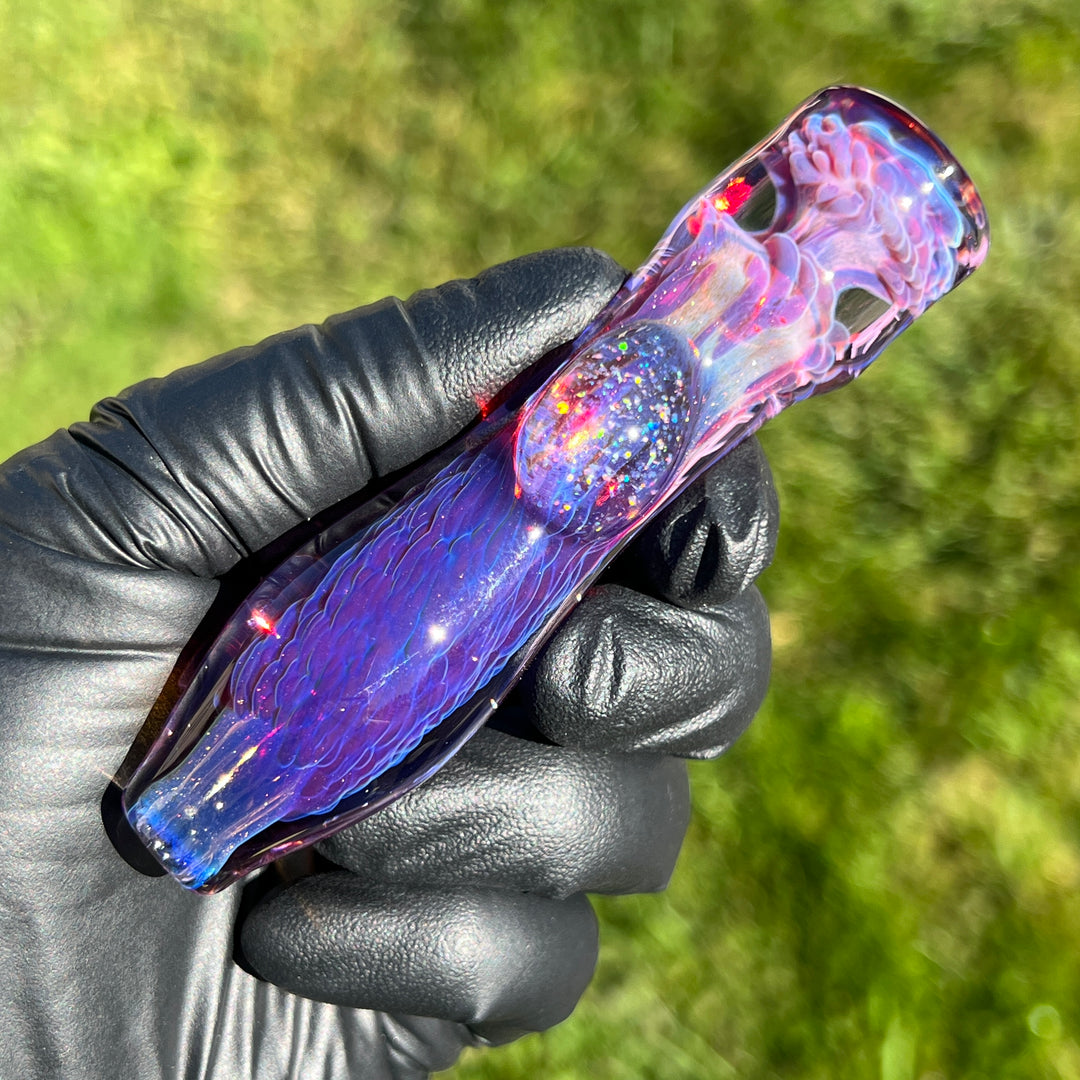 Purple Plasma Chillum Glass Pipe Tako Glass   