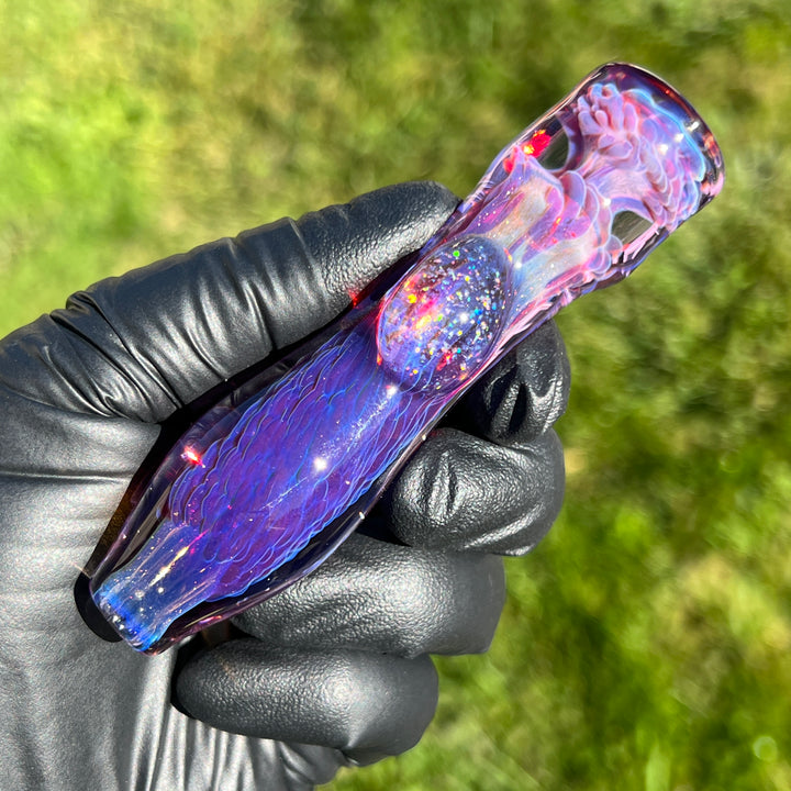 Purple Plasma Chillum Glass Pipe Tako Glass   