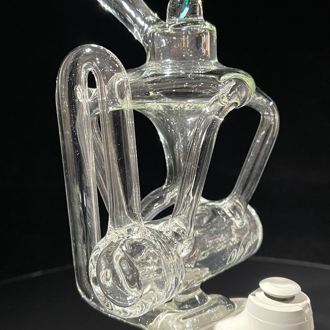 Inline Nautilus Recycler Puffco Peak Top Glass Pipe VIP Glass