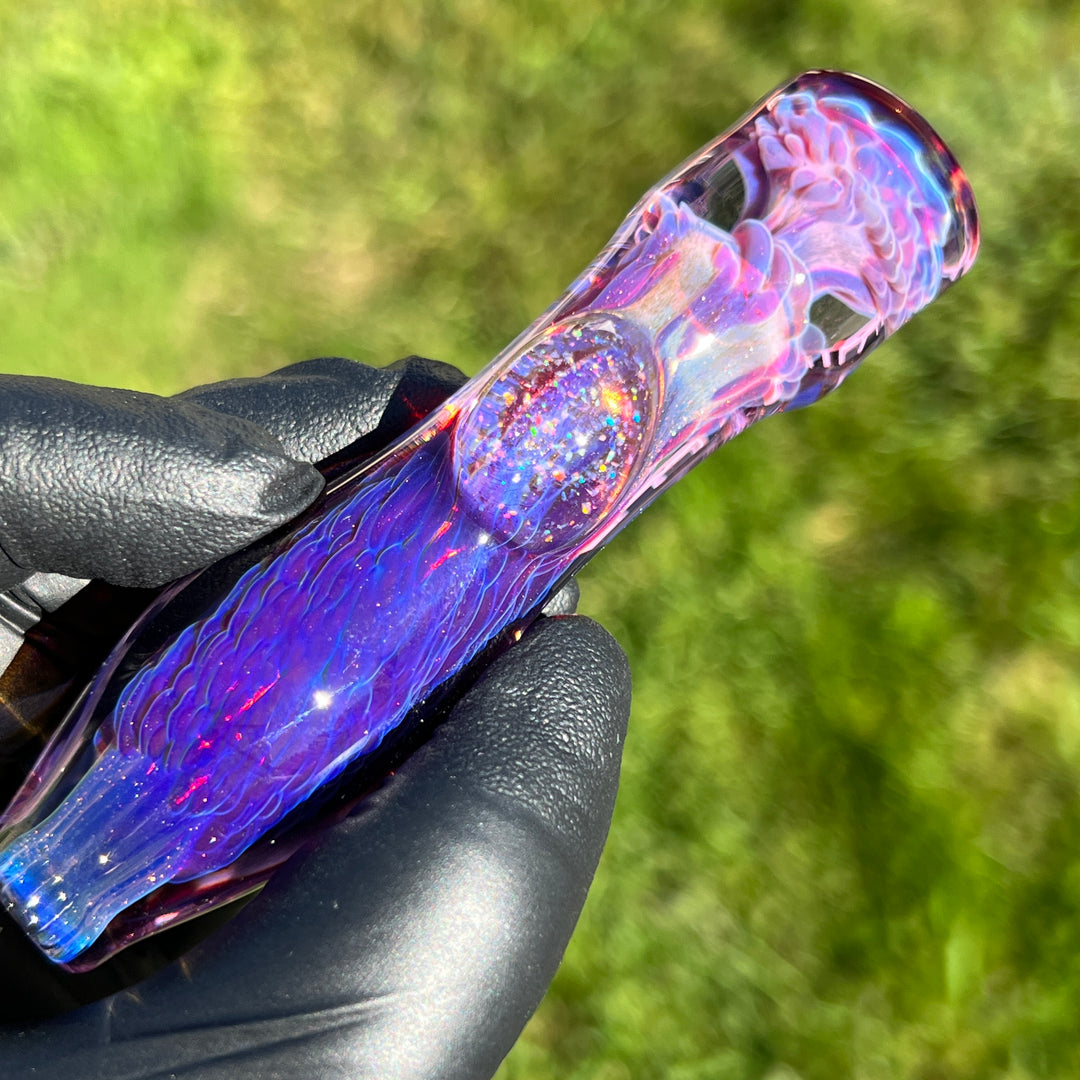 Purple Plasma Chillum Glass Pipe Tako Glass   