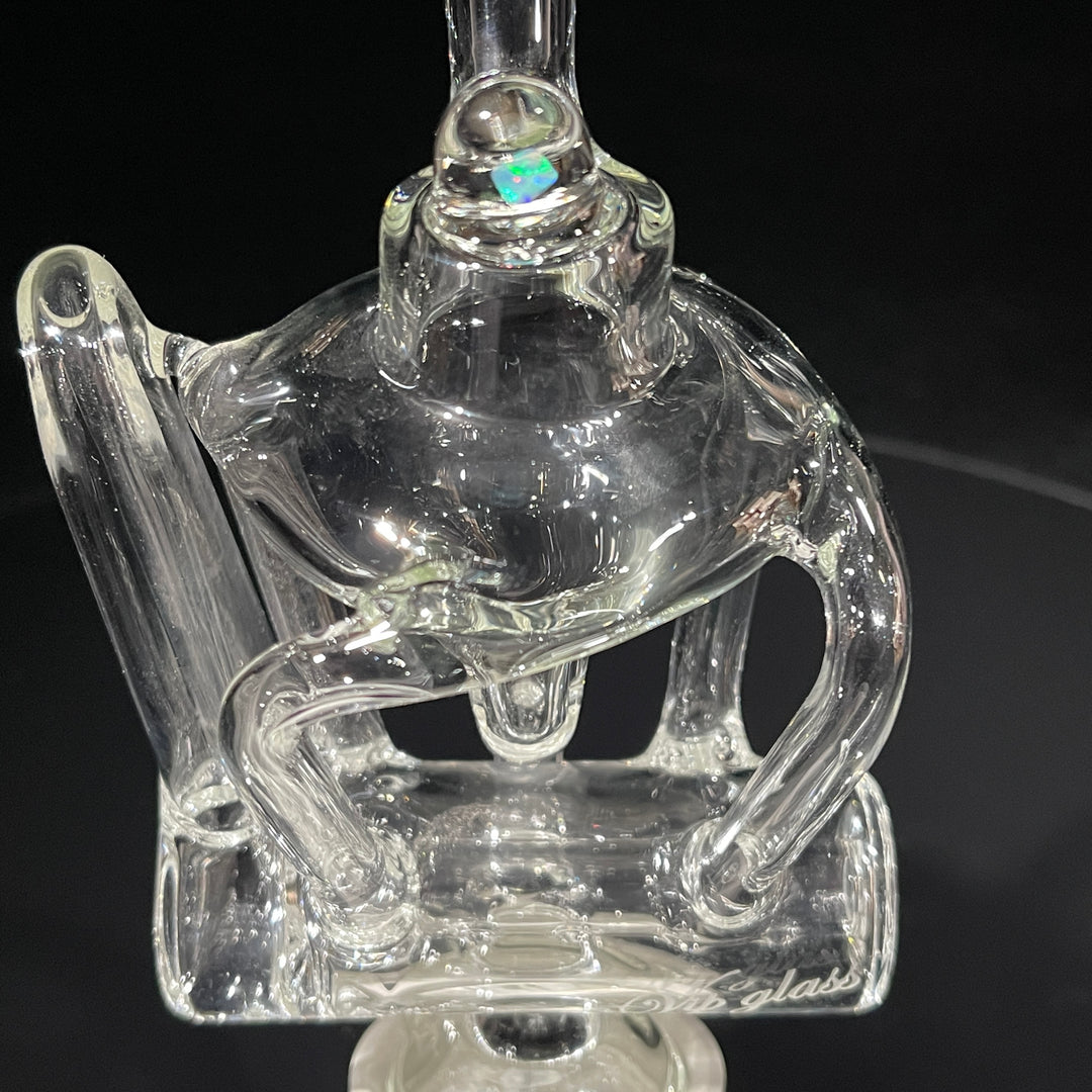 Inline Nautilus Recycler Puffco Peak Top Glass Pipe VIP Glass