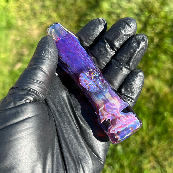 Purple Plasma Chillum Glass Pipe Tako Glass   