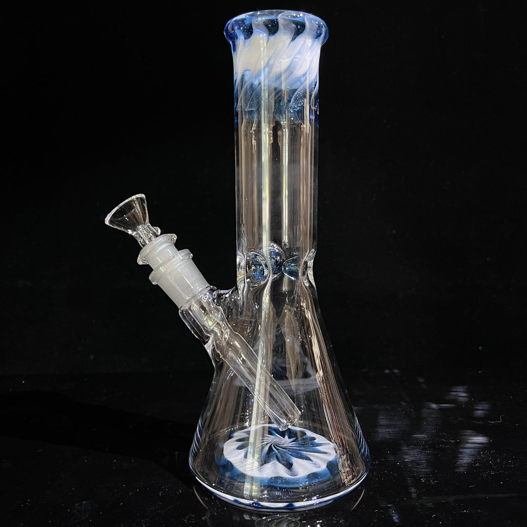 Glass Berry Cupcake 9.5" Beaker Bong Glass Pipe Glass Berry Cupcake   