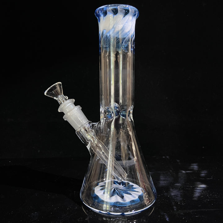 Glass Berry Cupcake 9.5" Beaker Bong Glass Pipe Glass Berry Cupcake   