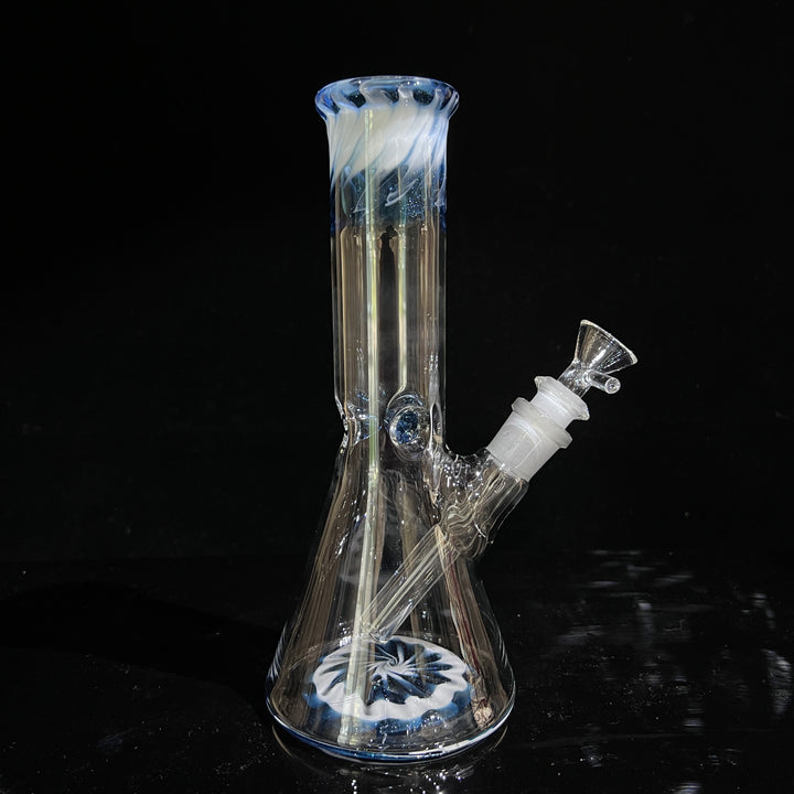 Glass Berry Cupcake 9.5" Beaker Bong Glass Pipe Glass Berry Cupcake   