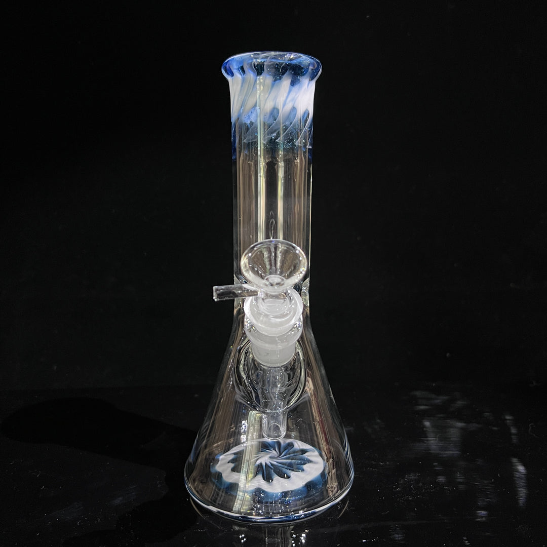 Glass Berry Cupcake 9.5" Beaker Bong Glass Pipe Glass Berry Cupcake   