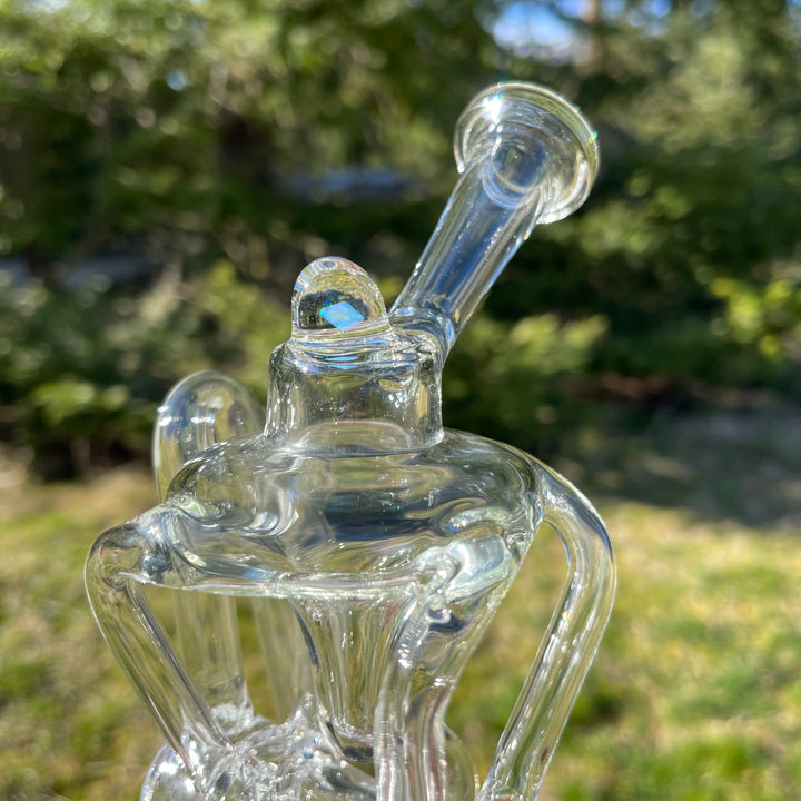 Inline Nautilus Recycler Puffco Peak Top Glass Pipe VIP Glass