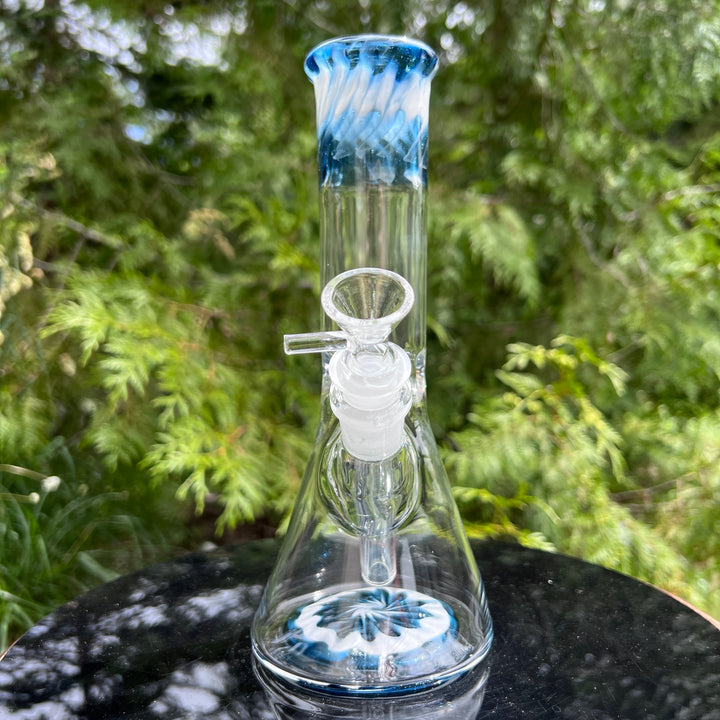 Glass Berry Cupcake 9.5" Beaker Bong Glass Pipe Glass Berry Cupcake   