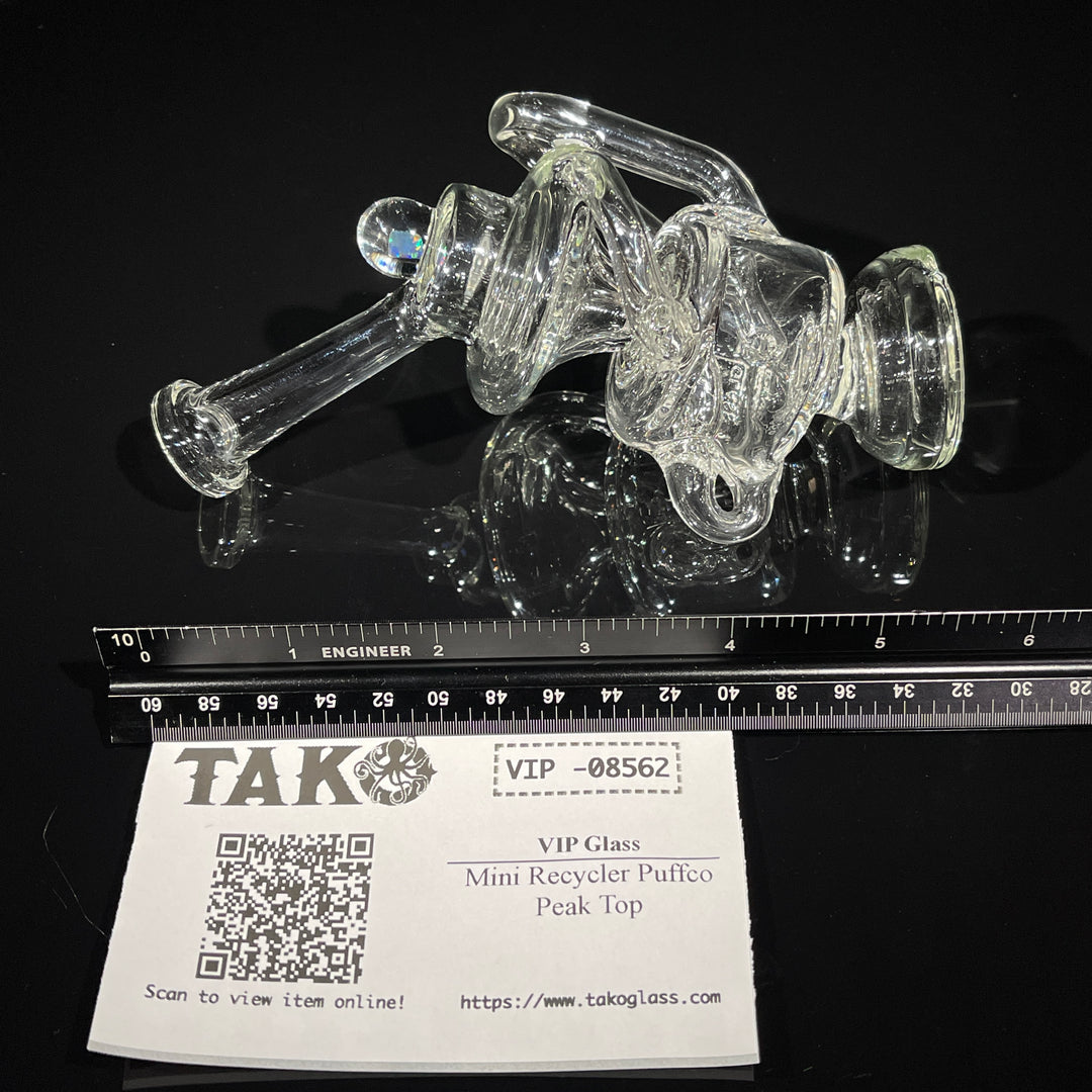 Mini Recycler Puffco Peak Top Glass Pipe VIP Glass