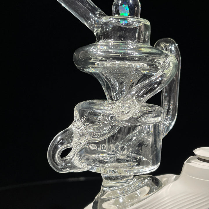 Mini Recycler Puffco Peak Top Glass Pipe VIP Glass