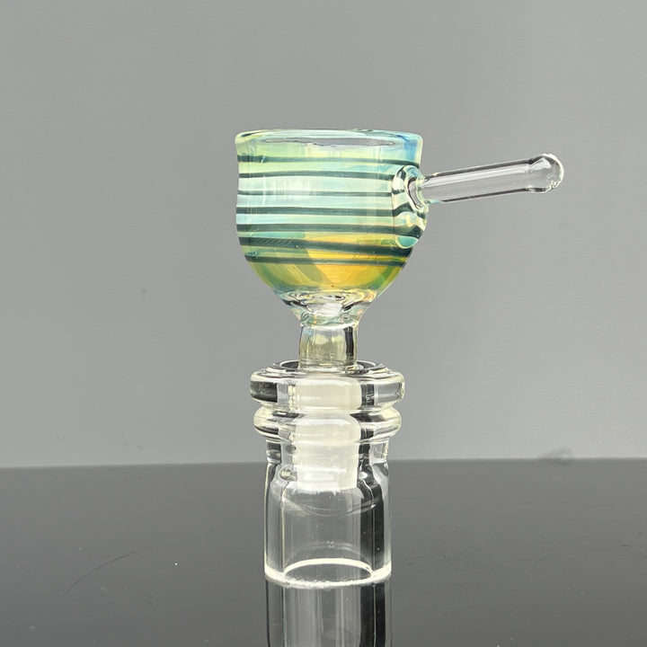 14mm Party Pull Slide Glass Pipe Mary Jane's Glass   