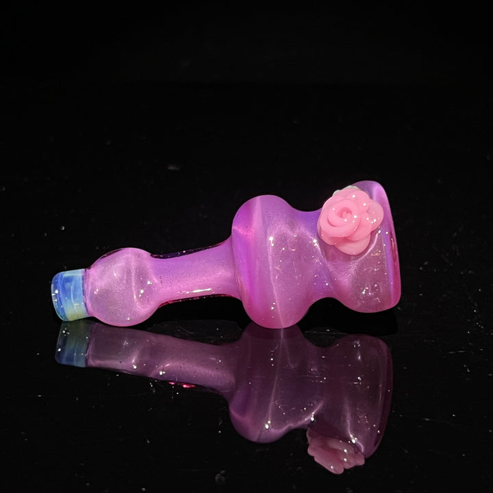 Rose Chillum 1 Glass Pipe Chillery Bogart   