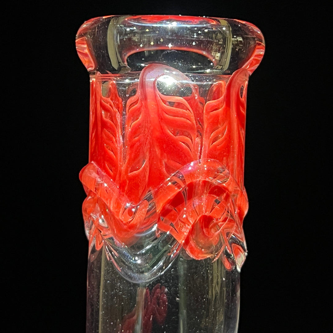 9.5" Swirl Straight Bong Glass Pipe Mary Jane's Glass   