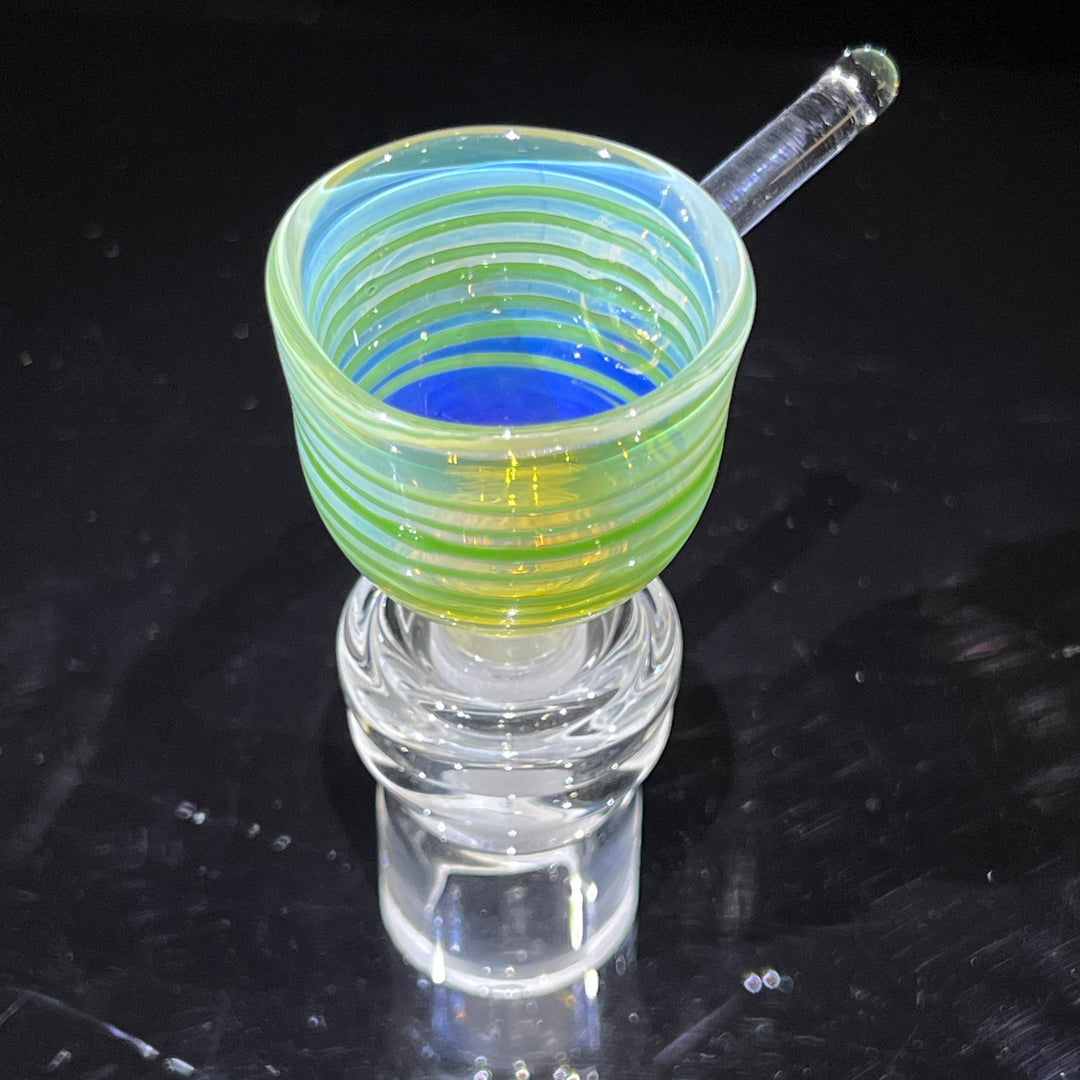 14mm Party Pull Slide Glass Pipe Mary Jane's Glass   