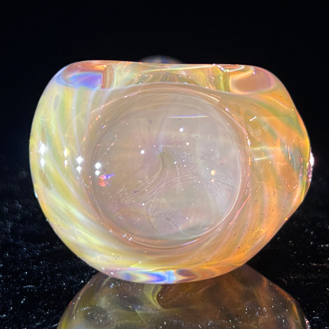 Scalloped Fumed Spoon Glass Pipe Schutz Glass   