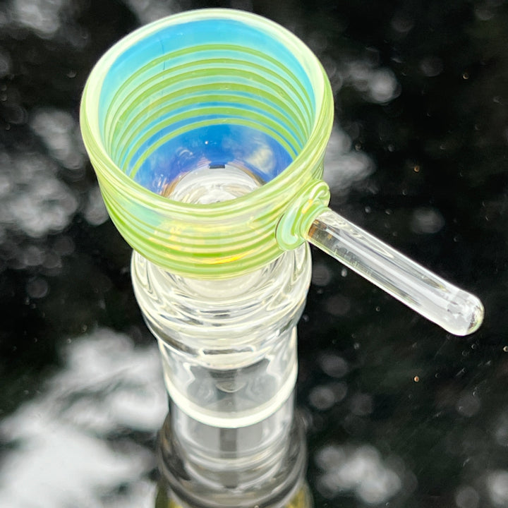 14mm Party Pull Slide Glass Pipe Mary Jane's Glass   