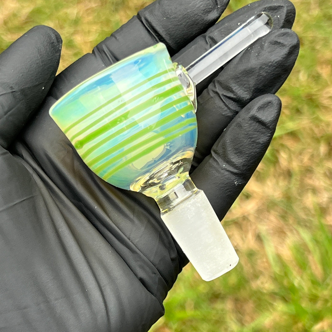 14mm Party Pull Slide Glass Pipe Mary Jane's Glass   