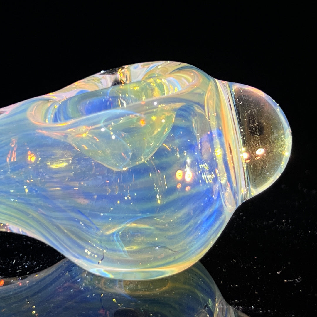 Scalloped Fumed Spoon Glass Pipe Schutz Glass   