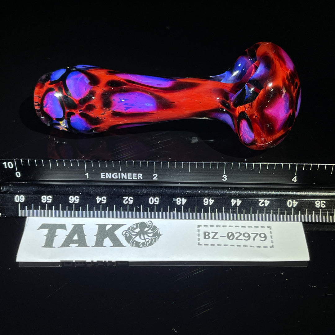 Pink Leopard Pipe Glass Pipe Beezy Glass   