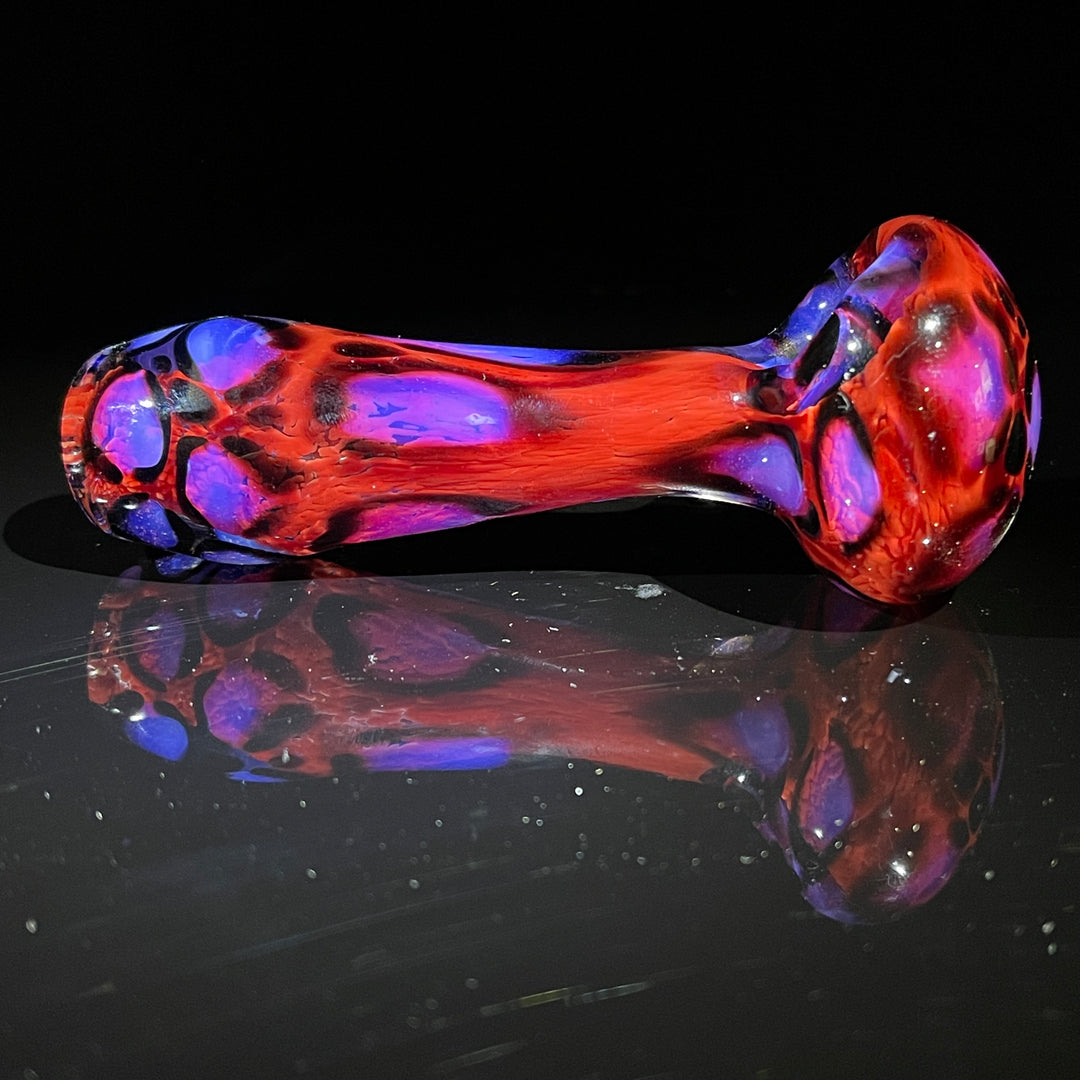 Pink Leopard Pipe Glass Pipe Beezy Glass   