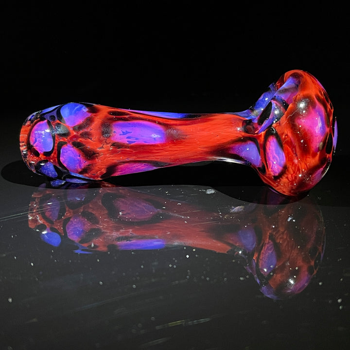 Pink Leopard Pipe Glass Pipe Beezy Glass   