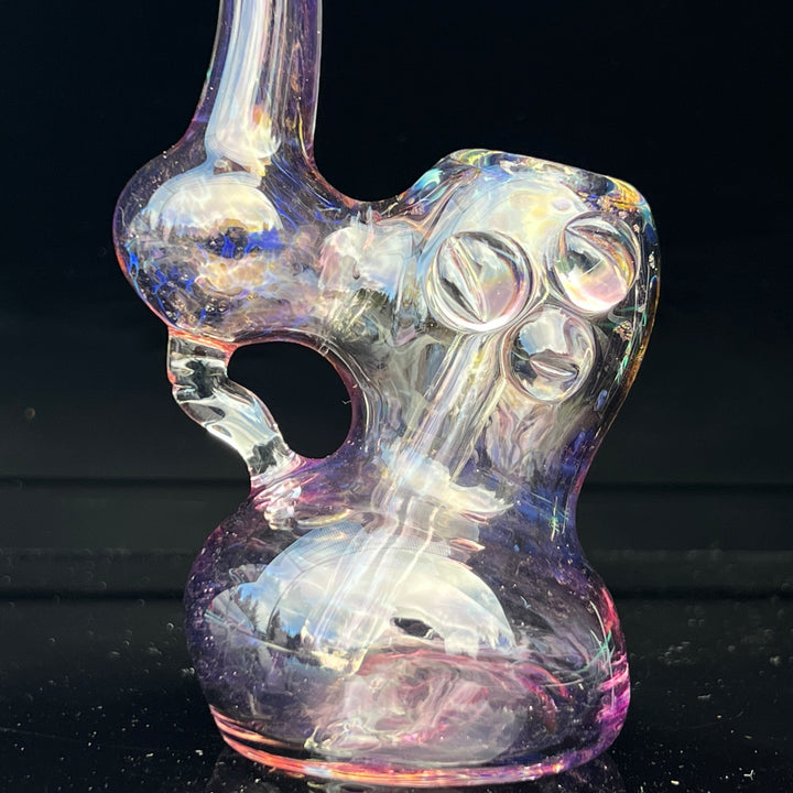 Smooth as Frit Bubbler Glass Pipe Sable Haze