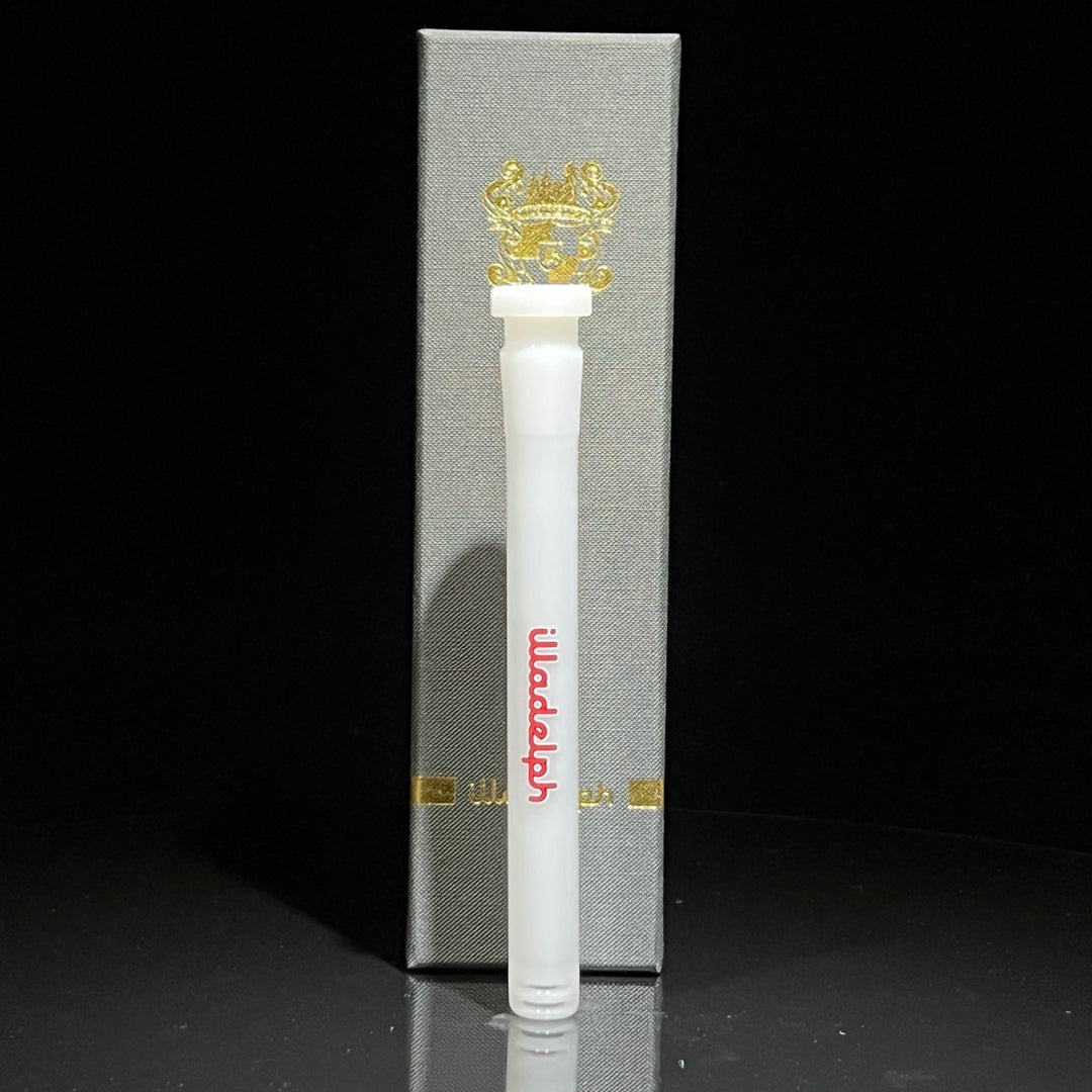 Illadelph White/Red OG Downstem Accessory Illadelph Glass