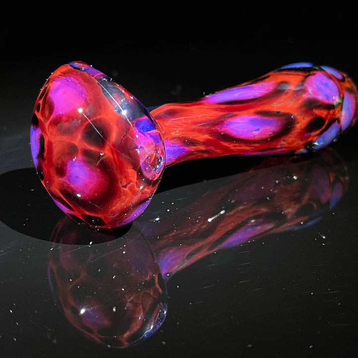 Pink Leopard Pipe Glass Pipe Beezy Glass   