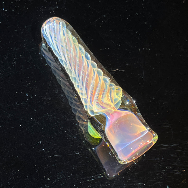 Thick Fume Chillum Glass Pipe Chuck Glass   