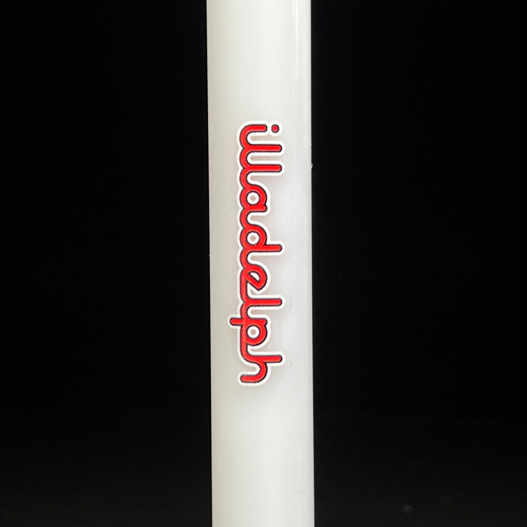 Illadelph White/Red OG Downstem Accessory Illadelph Glass