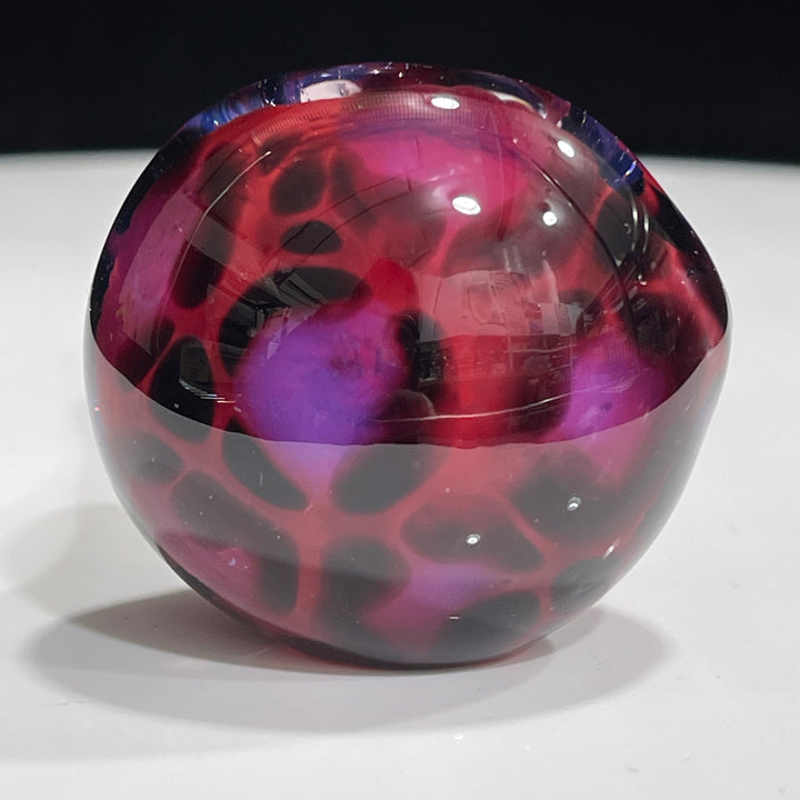 Pink Leopard Pipe Glass Pipe Beezy Glass   