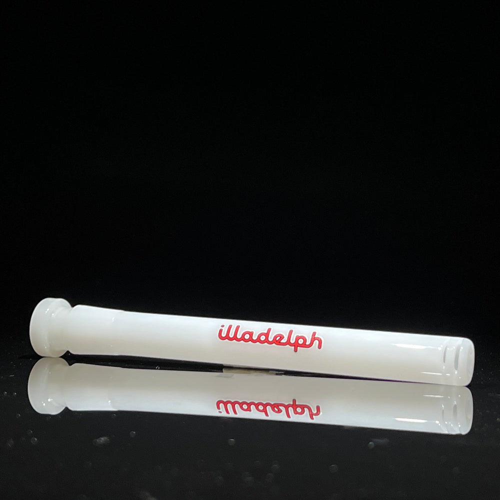 Illadelph White/Red OG Downstem Accessory Illadelph Glass