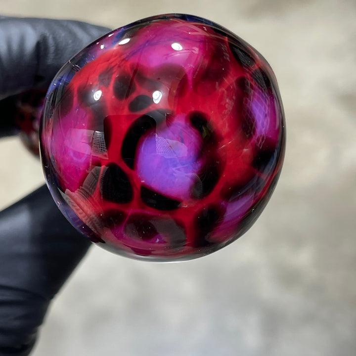 Pink Leopard Pipe Glass Pipe Beezy Glass   