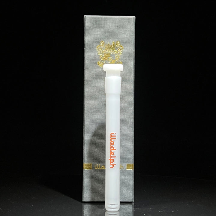 Illadelph White/Orange OG Downstem Accessory Illadelph Glass